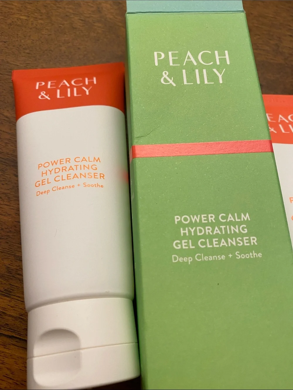 PEACH & LILY Power Calm Hydrating Gel Cleanser 100 ml Bundle of Two!!!